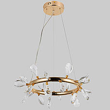 Бронзова люстра "Crystal" 50см 20W (85-6601-21), фото 4