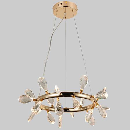 Бронзова люстра "Crystal" 50см 20W (85-6601-21), фото 1