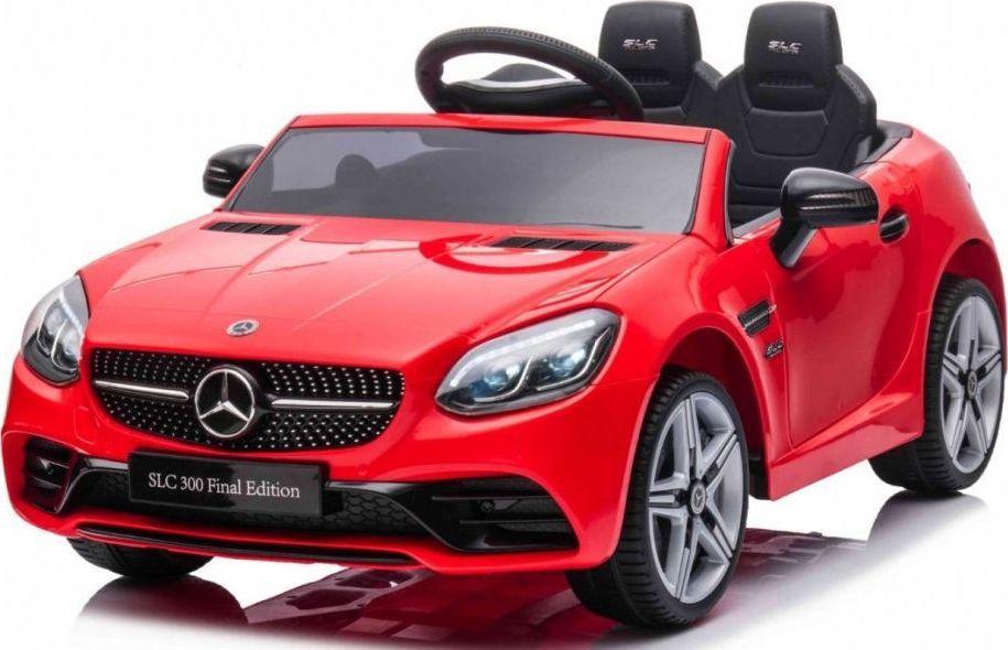 Дитяча акумуляторна машинка Mercedes Benz SLC300 Червона, фото 1