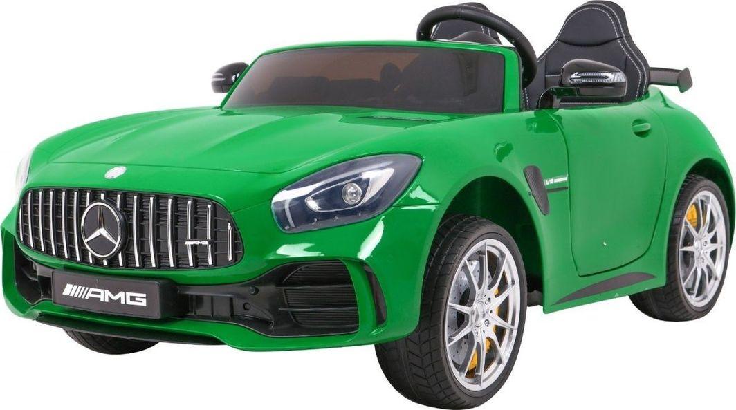 Дитяча акумуляторна машинка Mercedes-Benz GT R Зелена, фото 1