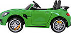 Дитяча акумуляторна машинка Mercedes-Benz GT R Зелена, фото 4