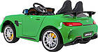 Дитяча акумуляторна машинка Mercedes-Benz GT R Зелена, фото 5