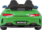 Дитяча акумуляторна машинка Mercedes-Benz GT R Зелена, фото 6