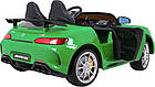 Дитяча акумуляторна машинка Mercedes-Benz GT R Зелена, фото 8