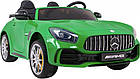 Дитяча акумуляторна машинка Mercedes-Benz GT R Зелена, фото 9