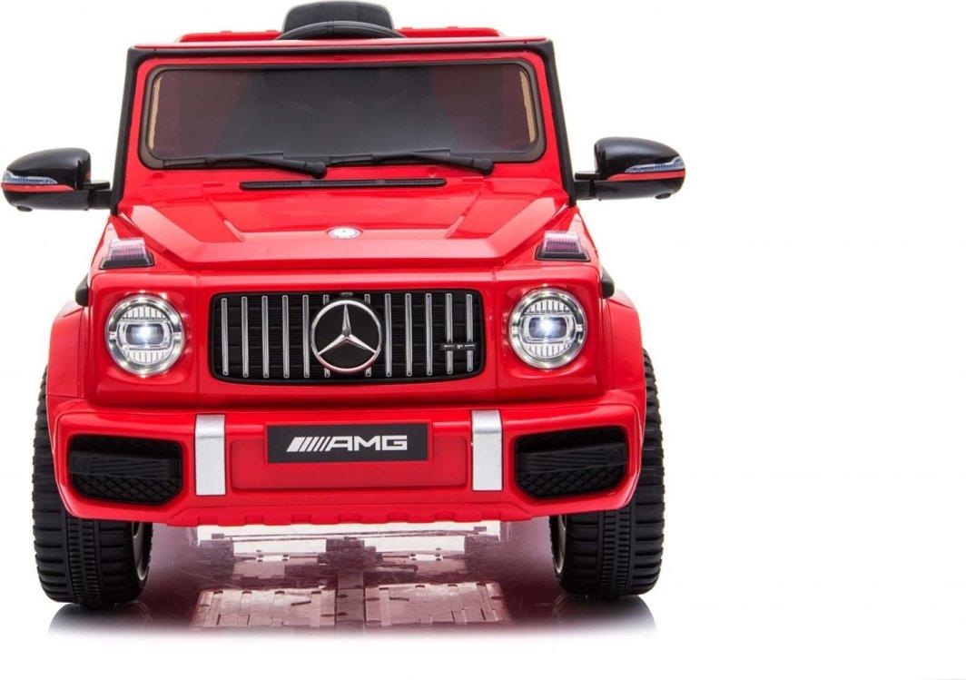 Дитяча акумуляторна машинка Mercedes AMG G63 Червона, фото 1