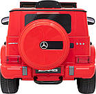 Дитяча акумуляторна машинка Mercedes AMG G63 Червона, фото 8