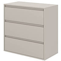 Комод Light кашемір із 3 ящиками 80x79x42.5 см ТМ Art In Head