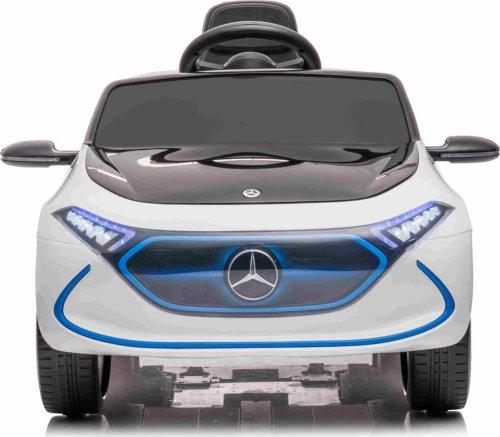Дитяча акумуляторна машинка Mercedes Benz AMG EQA Біла, фото 1
