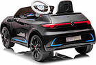 Дитяча акумуляторна машинка Mercedes Benz AMG EQA Чорна, фото 3