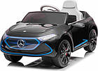 Дитяча акумуляторна машинка Mercedes Benz AMG EQA Чорна, фото 6