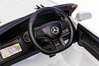 Дитяча акумуляторна машинка Mercedes Benz AMG SL65 S Біла, фото 9