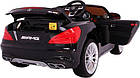 Дитяча акумуляторна машинка Mercedes Benz AMG SL65 S Чорна, фото 2