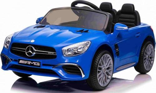 Дитяча акумуляторна машинка Mercedes Benz AMG SL65 S Синя, фото 1