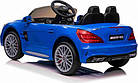 Дитяча акумуляторна машинка Mercedes Benz AMG SL65 S Синя, фото 4