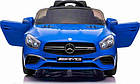 Дитяча акумуляторна машинка Mercedes Benz AMG SL65 S Синя, фото 7
