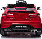 Дитяча акумуляторна машинка Mercedes Benz GLC63S Червона, фото 6