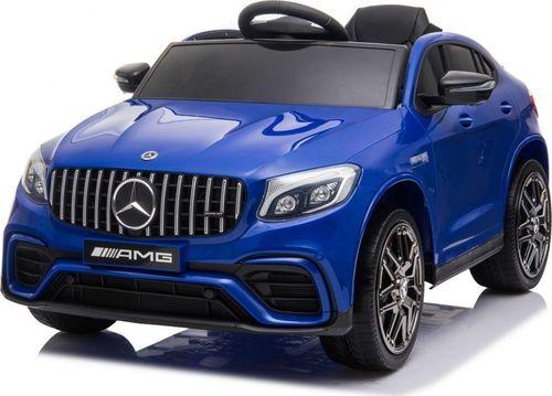 Дитяча акумуляторна машинка Mercedes Benz GLC63S Синя, фото 1