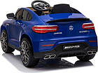 Дитяча акумуляторна машинка Mercedes Benz GLC63S Синя, фото 4