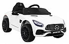 Дитяча акумуляторна машинка Mercedes Benz GT Біла, фото 10