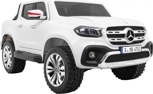Дитяча акумуляторна машинка Mercedes Benz X-Class Біла, фото 1