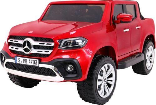 Дитяча акумуляторна машинка Mercedes Benz X-Class Червона, фото 1