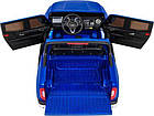Дитяча акумуляторна машинка Mercedes Benz X-Class Синя, фото 7