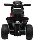 Акумуляторний мотоцикл BMW S1000 RR Mini дитячий Червоний + 3 колеса + Звук + LED, фото 6