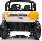 Дитяча акумуляторна машинка фермерська Speed 900 Біла, фото 6