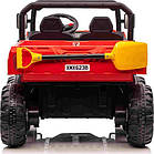 Дитяча акумуляторна машинка фермерська Speed 900 Червона, фото 3