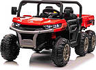 Дитяча акумуляторна машинка фермерська Speed 900 Червона, фото 5