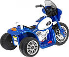 Дитячий акумуляторний мотоцикл RAMIZ PA.JT568.NIE синій, фото 4