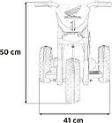 Дитячий акумуляторний мотоцикл Honda CRF 450R, фото 9