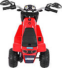 Дитячий акумуляторний мотоцикл RAMIZ MiniBike червоний, фото 4
