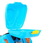 Дитячий електричний триколісний мотоцикл BJX-088 Синій + Звуки + Світло, фото 10