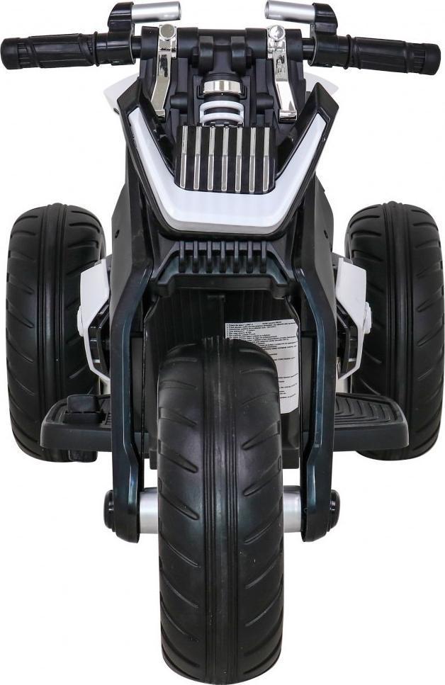 Дитячий акумуляторний мотоцикл Майбутнє Білий, фото 1