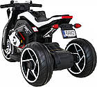 Дитячий акумуляторний мотоцикл Майбутнє Білий, фото 3
