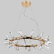 Бронзова люстра "Crystal" 70см 40W (85-6601-42), фото 6