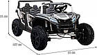Дитяча акумуляторна машинка Баггі ATV RACING UTV2000 з літій-іонним акумулятором, фото 8