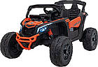 Дитячий акумуляторний квадроцикл CAN-AM Maverick Orange, фото 2
