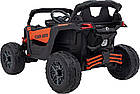 Дитячий акумуляторний квадроцикл CAN-AM Maverick Orange, фото 4