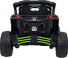 Дитячий акумуляторний квадроцикл CAN-AM Maverick Зелений, фото 5