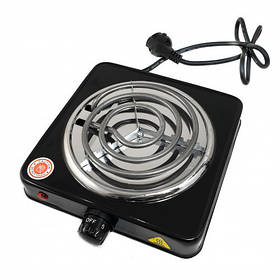 Настільна електроплита Hot Turbo 1000W — чорна