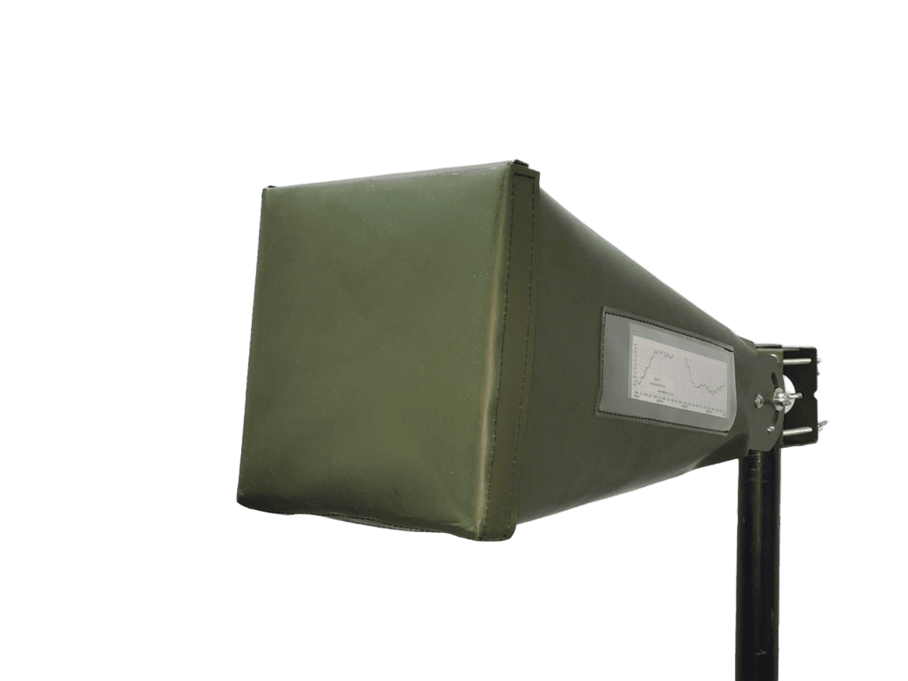 Антена рупорна HORN WiMAX ретранслятора 5050-6000 МГц, 50 Ом, 20 дБ, N-female, 1,2 кг, 224х224х405 мм з чохлом, фото 1