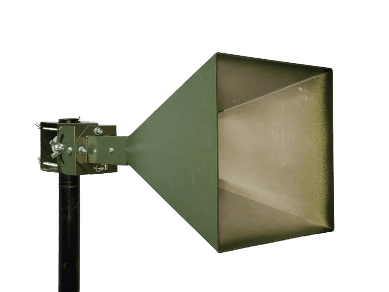 Антена рупорна HORN WiMAX ретранслятора 5050-6000 МГц, 50 Ом, 20 дБ, SMA-female, 1,2 кг, 224х224х405 мм без чохла, фото 1