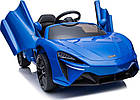 Дитяча акумуляторна машинка McLaren Artura на акумуляторі Синя, фото 5