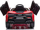 Дитяча акумуляторна машинка McLaren Artura Червона, фото 4