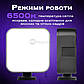 Набір блогера риг клітка для телефону на тринозі 9 в 1 з мікрофоном на камеру відеосвітло RGB на акумуляторі, фото 4
