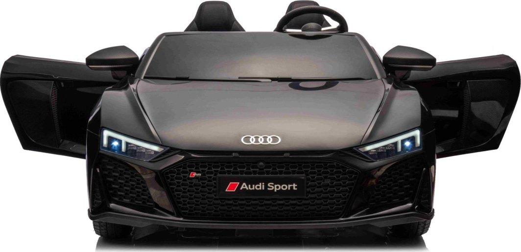 Дитяча акумуляторна машинка Audi Spyder R8 LIFT Чорна, фото 1