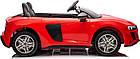 Дитяча акумуляторна машинка Audi Spyder R8 LIFT Червона, фото 9
